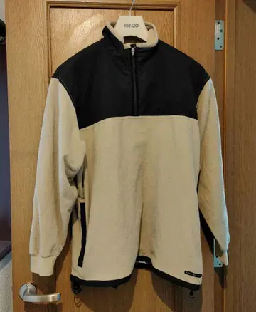 90s Nike 플리스 하프 집업 블루종 남성용 골프 L