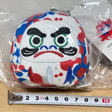 오사카 만박 미야쿠미야쿠 달마 봉제 인형 키홀더