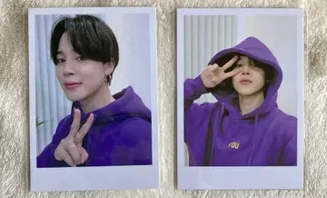 BTS 지민 Artist Made 포토 카드 2장 세트
