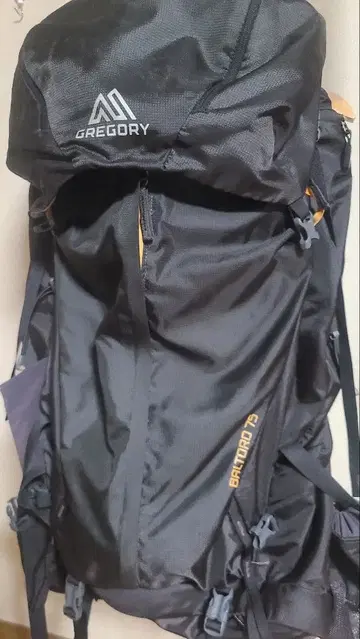 GREGORY BALTORO 75 블랙 백팩