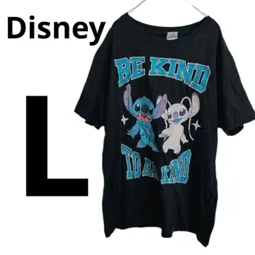 Disney [ L ] 스티치 T셔츠 STITCH 로고T셔츠