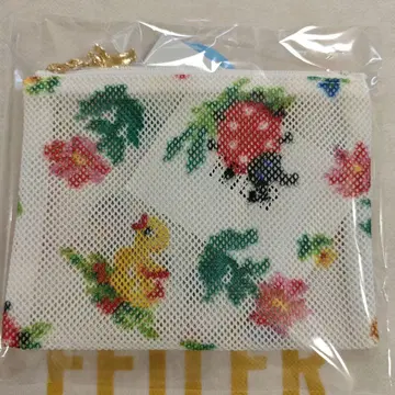 페이러 하이디 메쉬 파우치 화이트 미니