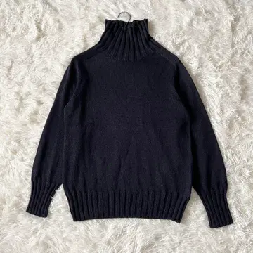 MARGARET HOWELL 마가렛호웰 린넨 니트 하이넥