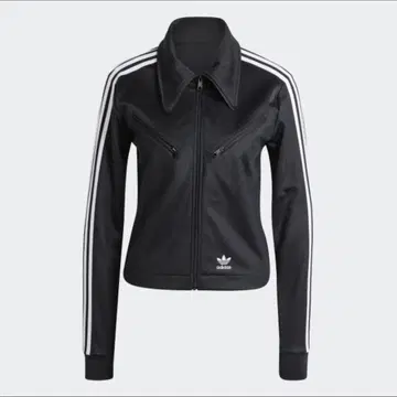adidas 블랙 집업 자켓 트랙 자켓