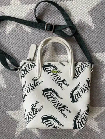 Lacoste 로고 숄더백