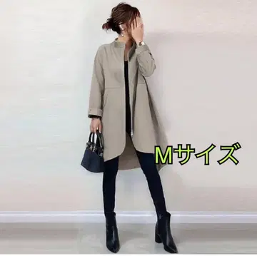 여성용 코트 자켓 집업 아우터 블루종 M 사이즈