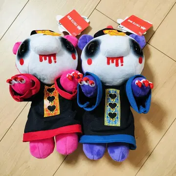 척스 GP 장난꾸러기 곰 그루미 봉제 인형 강시 키온시 전 2종