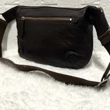 [ 레어 ] paul smith 폴스미스 숄더백 브라운 천연 가죽