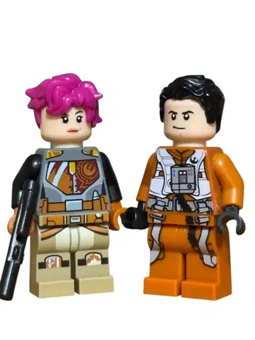 레고 LEGO 미니 피규어 스타 워즈 사빈 렌, 포 다메론 2체 세트