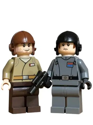 레고 LEGO 미니 피규어 스타 워즈 제국군 반란군 2체 세트