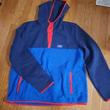 LLBean 플리스 자켓 XL 네이비/블루