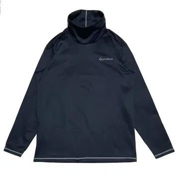 두꺼운 원단 테일러메이드 하이넥 긴팔 셔츠 골프웨어