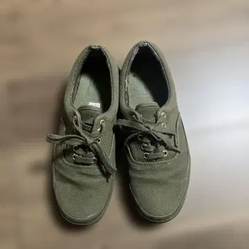 vans era 카키 밀리터리 26.5