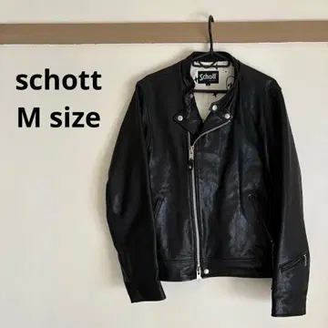 남성용 가죽 재킷 쇼트 schott 라이더스 한정판 모델 레더 리프