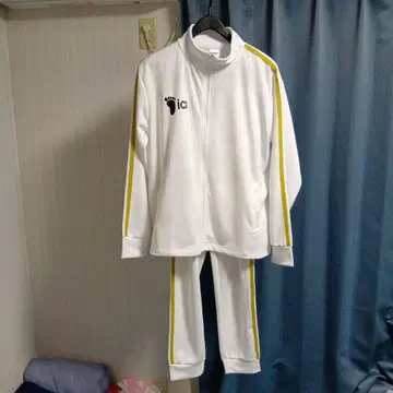 FIKURODANI 저리 상하의 세트 화이트 상LL 하L 택 포함