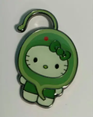 모키티 핀 배지 만박 오사카 우치와히게무시