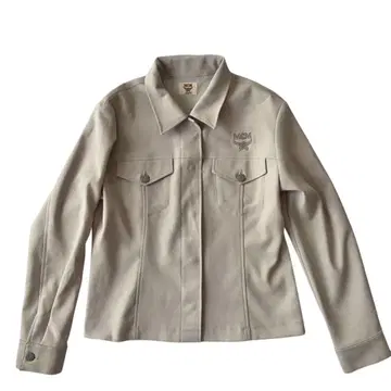 MCM 자켓 블라우스 베이지 M 사이즈 블루종 심플