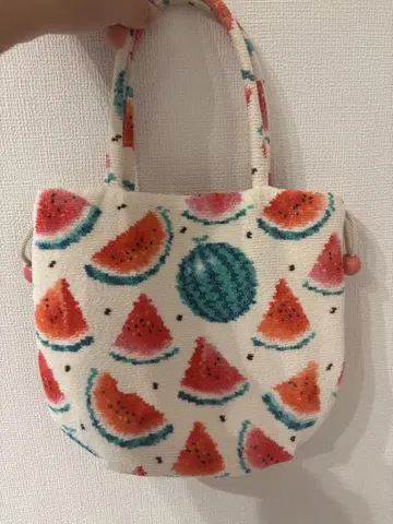 페일러 수박 도트 백