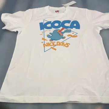 ICOCA NICE DAYS 티셔츠 화이트
