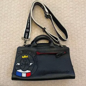 [ 새상품급 ] CASTELBAJAC 소가죽 2way 숄더백 미니 토트백