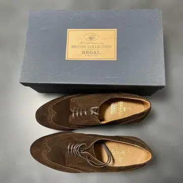 REGAL British Collection 스웨이드 비즈니스 슈즈