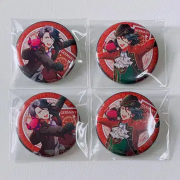 아이돌 마스터 SideM 캔뱃지 아스란 4점 세트