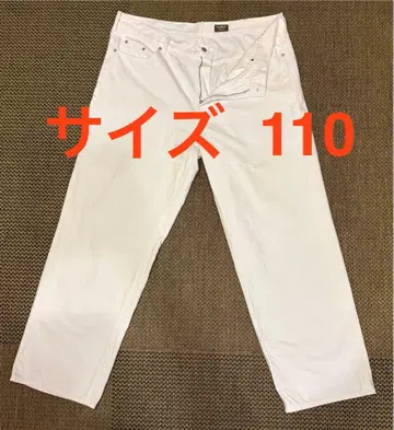 OSH KOSH 화이트 데님 허리 110 와이드