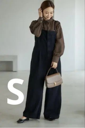 시마무라 다나카 리나 데님 올인원
