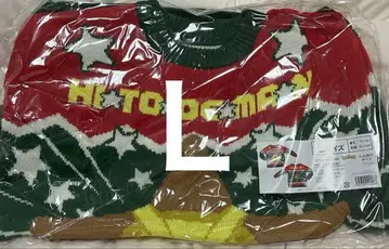 포켓몬 센터 2024년 크리스마스 크리스마스 스웨터 불가사리맨 L 사이즈