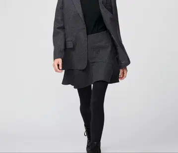 UNIQLO C 플레어 스코트 07 그레이 L 사이즈