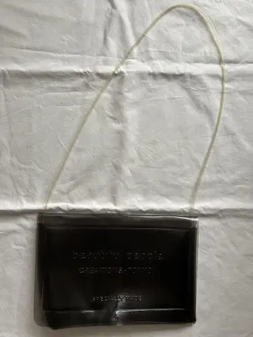 뷰티풀 피플 클리어 숄더백