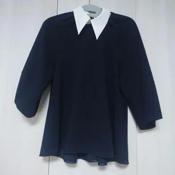 앙피로 옷깃 오부 소매 셔츠 M