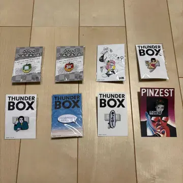 THUNDERBOX 수수께끼 가게 PINS