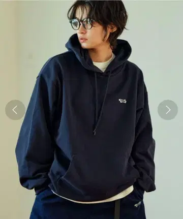 타운크래프트 후드티 풀오버 네이비