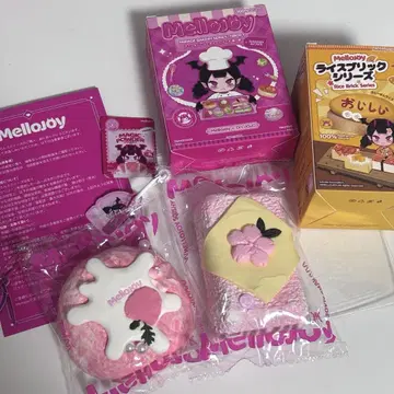 mellojoy 라이스 브릭 베이커리 핑크 세트