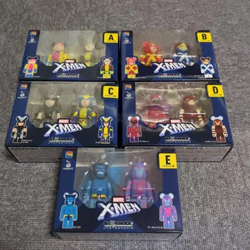 X-MEN BE@RBRICK 피규어 세트 A-E