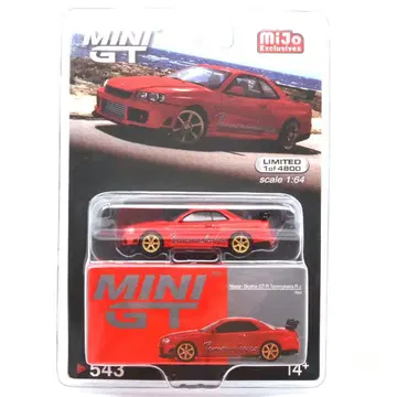 MINI GT NISSAN SKYLINE GT-R(R34)
