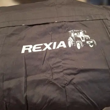 REXIA Kubota 작업복 M 사이즈 다크 그레이