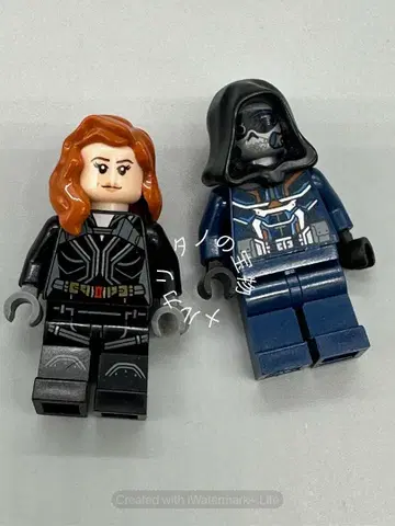 정품 레고 76162 마블 블랙 위도우 태스크마스터 미니피