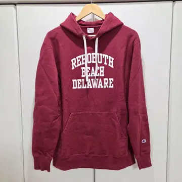 챔피온 풀오버 후드티 버건디 XL