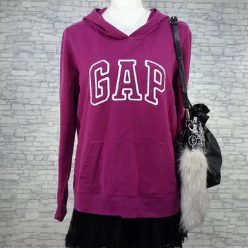 GAP 갭 로고 후드티 헤이세이 Y2K 그런지 후디 와인 레드