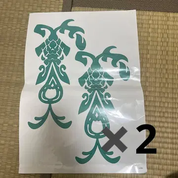 원신 소 코스프레 타투 씰