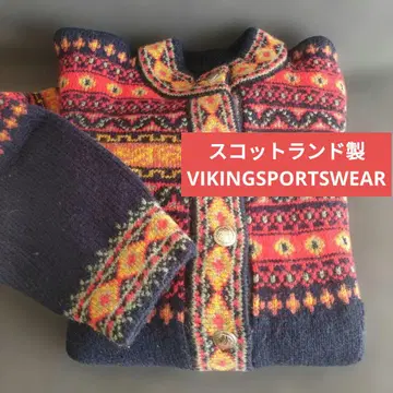 [ 스코틀랜드제 ] VIKINGSPORTSWEAR 스웨터 노르딕