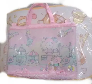 핸드메이드 봉제 인형 백