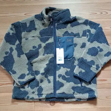 카모플라쥬 패턴 플리스 자켓