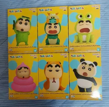 애니메이션 짱구는 못말려 코스프레 피규어 6세트