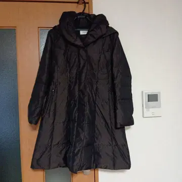 PINORE 후드 부착 다크 브라운 다운 자켓 M 사이즈