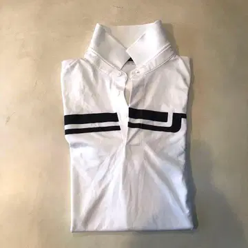 J.Lindeberg 슬림핏 피케 셔츠 S 화이트