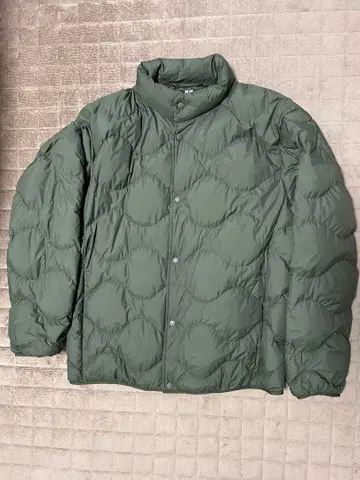 울트라 라이트 다운 웨이브 퀼트 자켓 XL