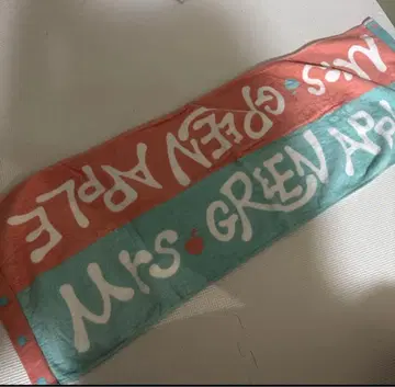 미세스 타월 초기 mrs green apple